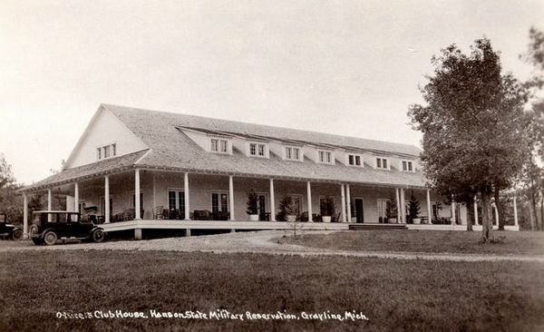 Camp Grayling - Old Postcard View (newer photo)